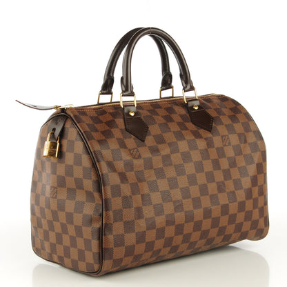 Louis Vuitton Damier Ebene Speedy 30 3 of 7
