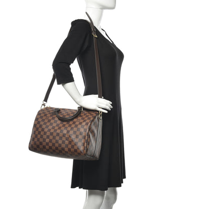 Louis Vuitton Damier Ebene Speedy Bandouliere 30 2 of 12