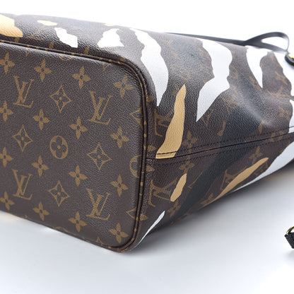 Louis Vuitton X LOL Monogram Neverfull MM Gold Silver 9 of 9