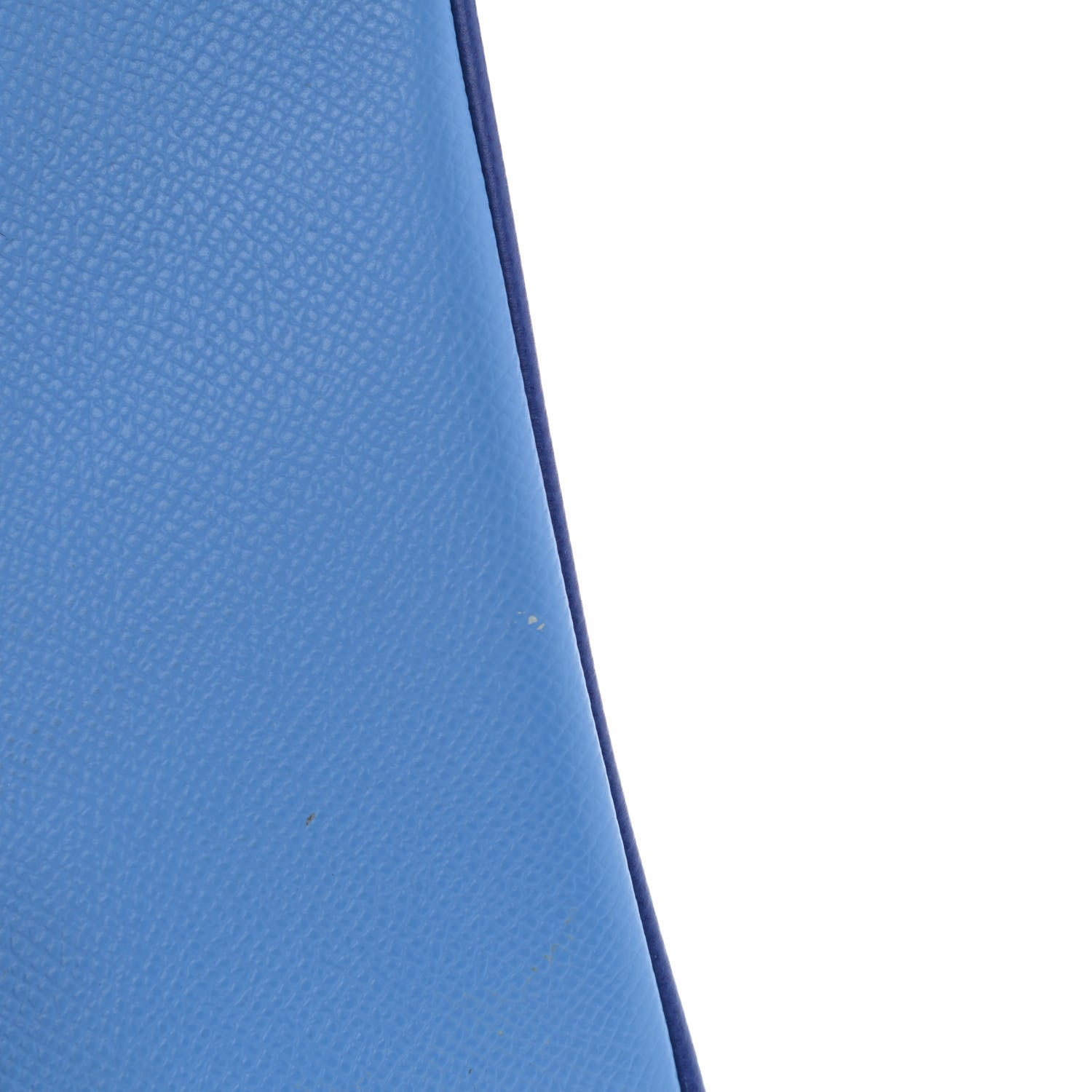 Hermes Epsom Horseshoe Bi Color Birkin 30 Bleu Paradis Bleu Electrique 12 of 13
