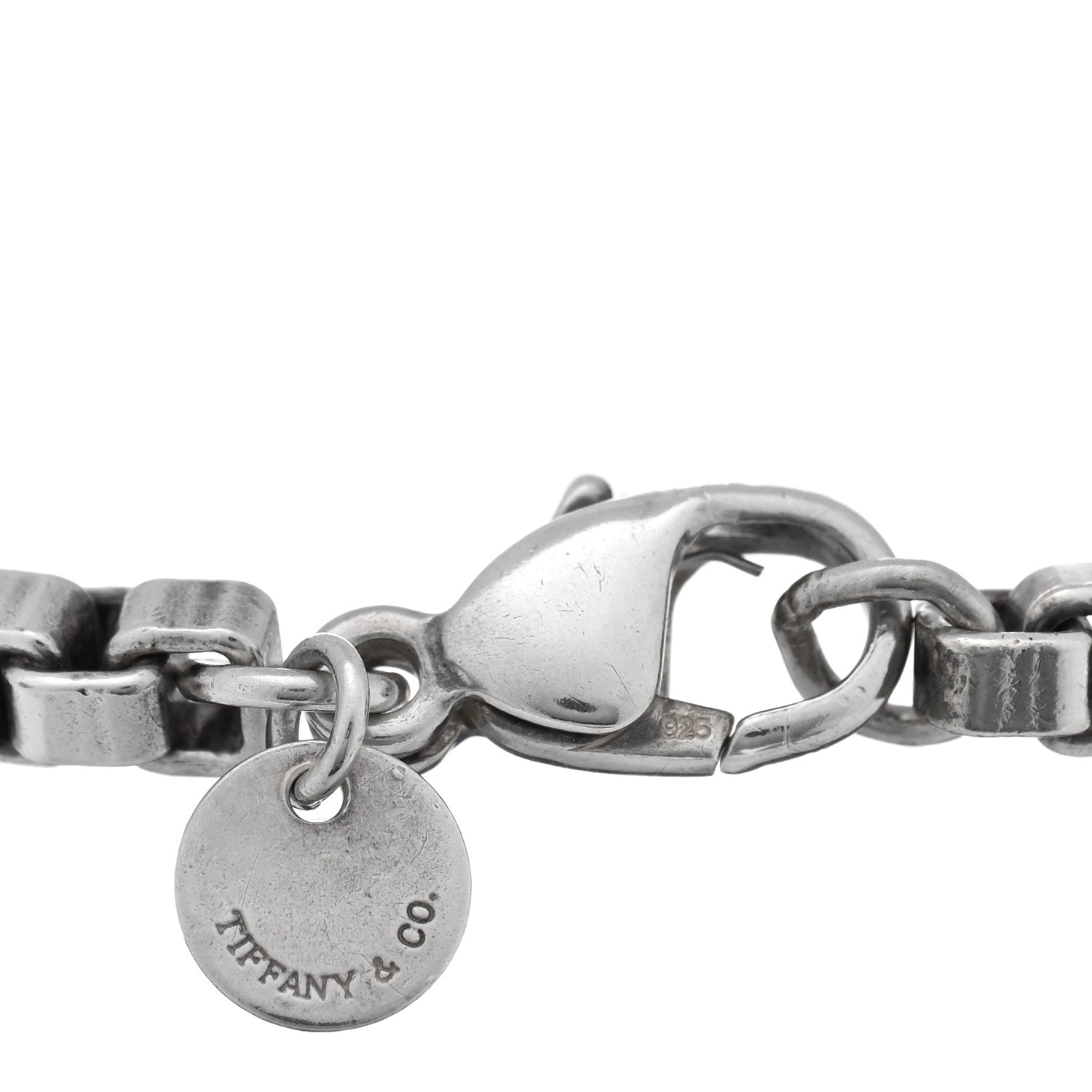 Tiffany Sterling Silver 4mm Venetian Link Bracelet 3 of 3