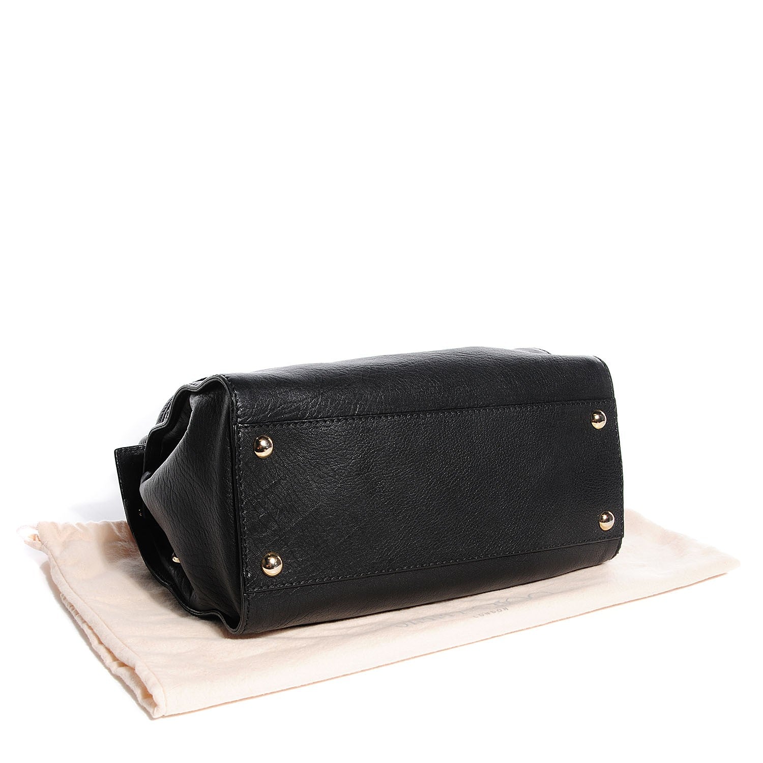 Jimmy Choo Grainy Calf Ross Satchel Black 4 of 6
