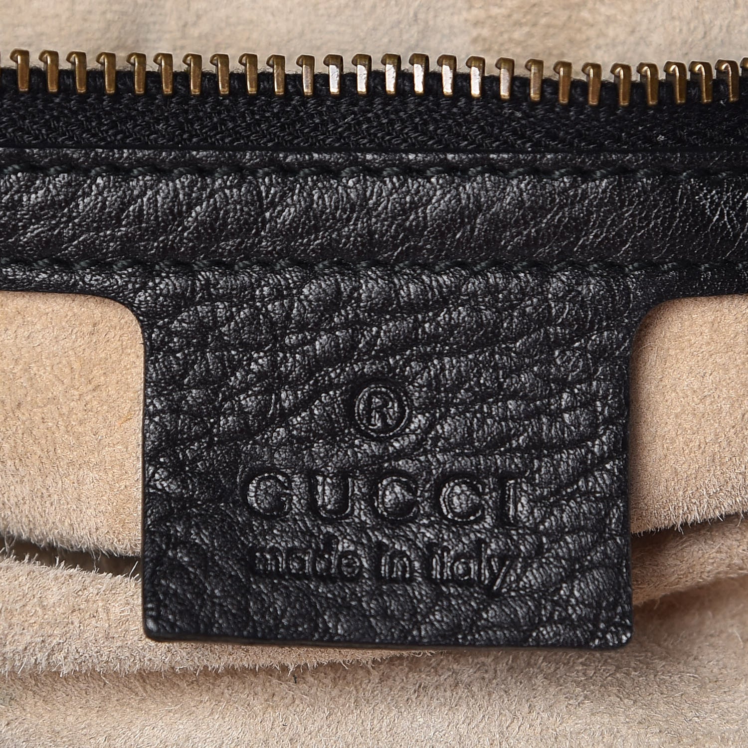 Gucci Cellarius Calfskin Medium 1973 Shoulder Bag Black 7 of 14