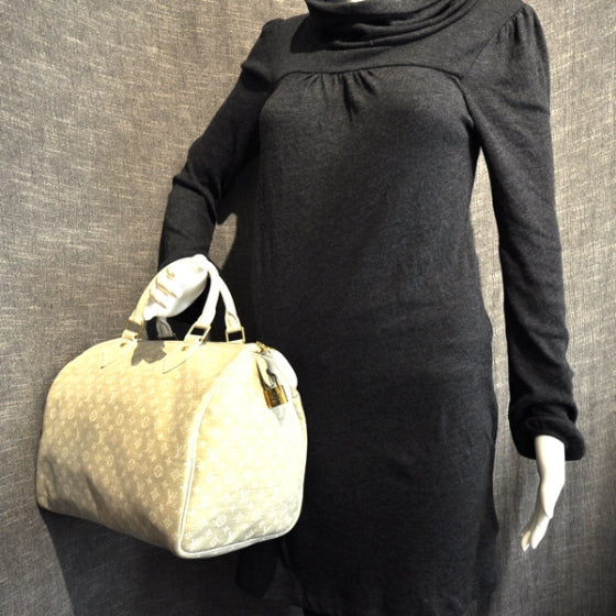 Louis Vuitton Mini Lin Speedy 30 Dune 2 of 9