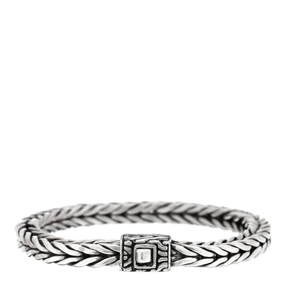John Hardy Sterling Silver 6.5mm Square Classic Chain Bracelet 2 of 3