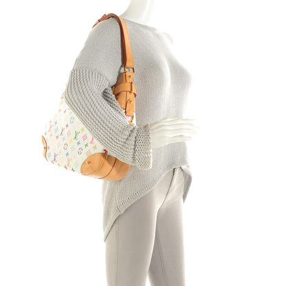 Louis Vuitton Monogram Multicolor Greta White 2 of 7