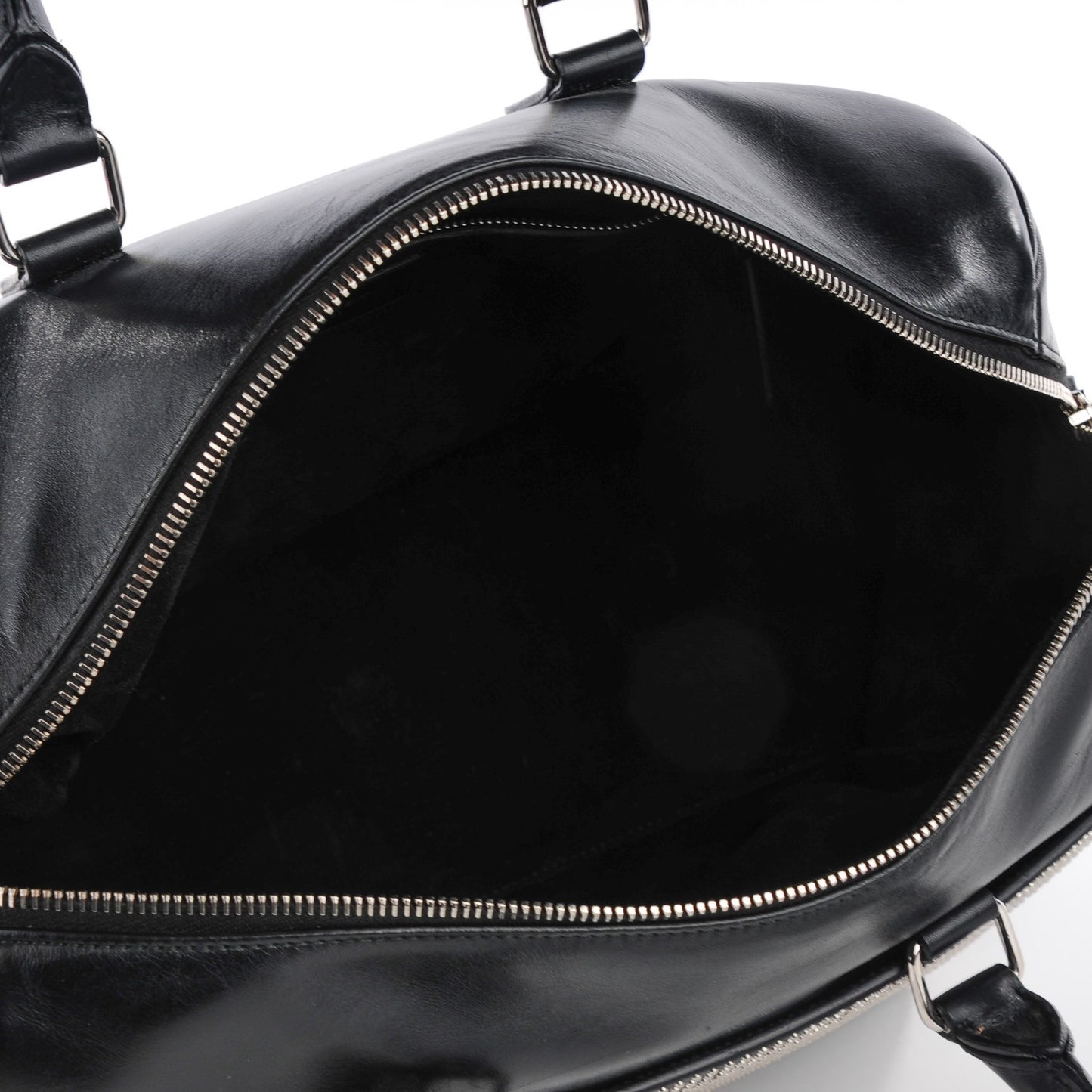 Calfskin Studded Classic Duffle 6 Black