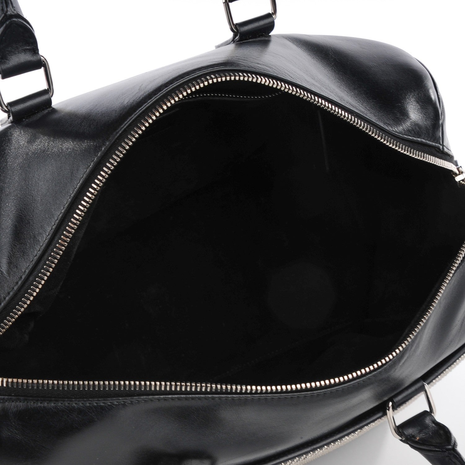Saint Laurent Calfskin Studded Classic Duffle 6 Black 5 of 8