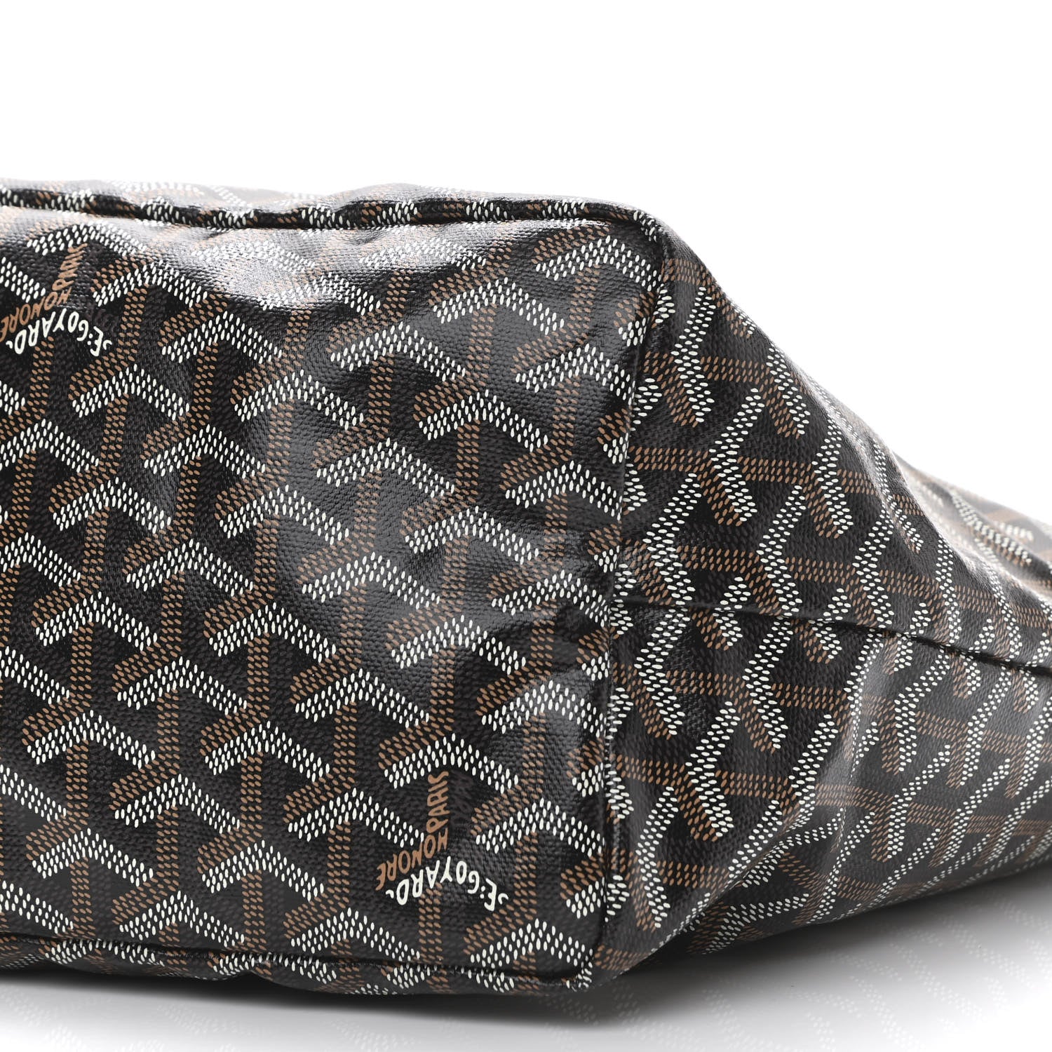 Goyard Goyardine Saint Louis PM Black Gold 11 of 11