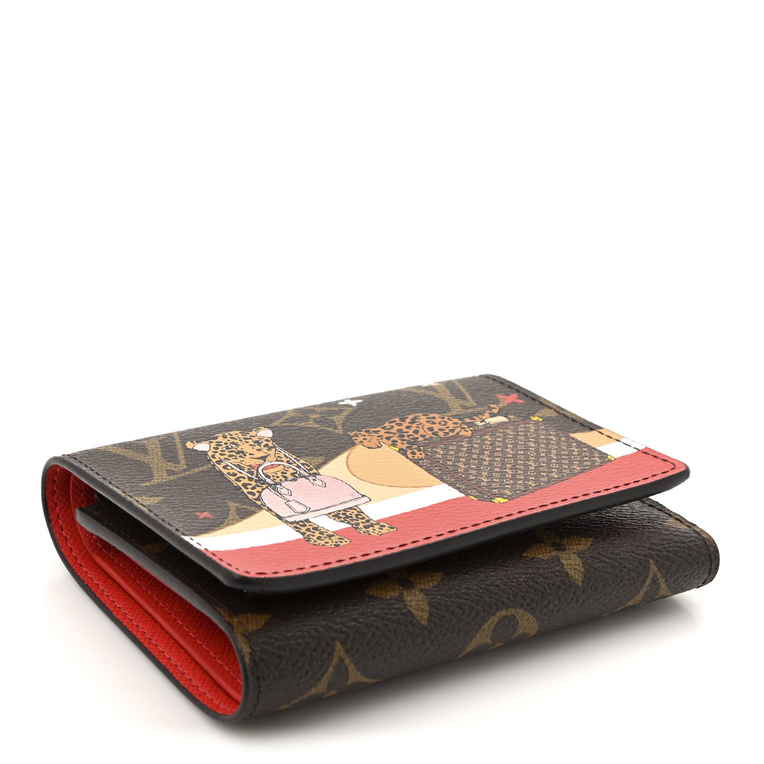Louis Vuitton Monogram 2018 Christmas Animation Victorine Wallet 4 of 8
