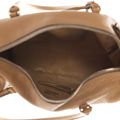 Prada Vitello Daino Box Shoulder Bag Miele 4 of 15