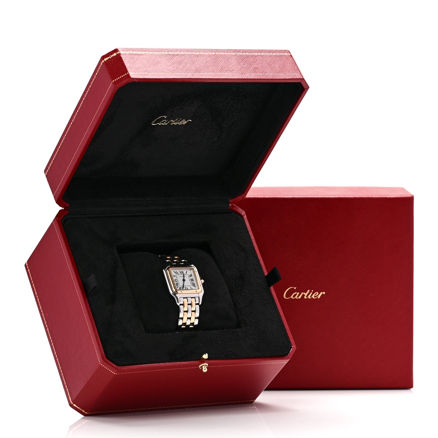 Cartier Stainless Steel 18K Yellow Gold 27mm Panthere Quartz Watch 5 of 5