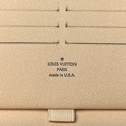 Louis Vuitton Damier Azur Zippy Organizer Wallet 7 of 12