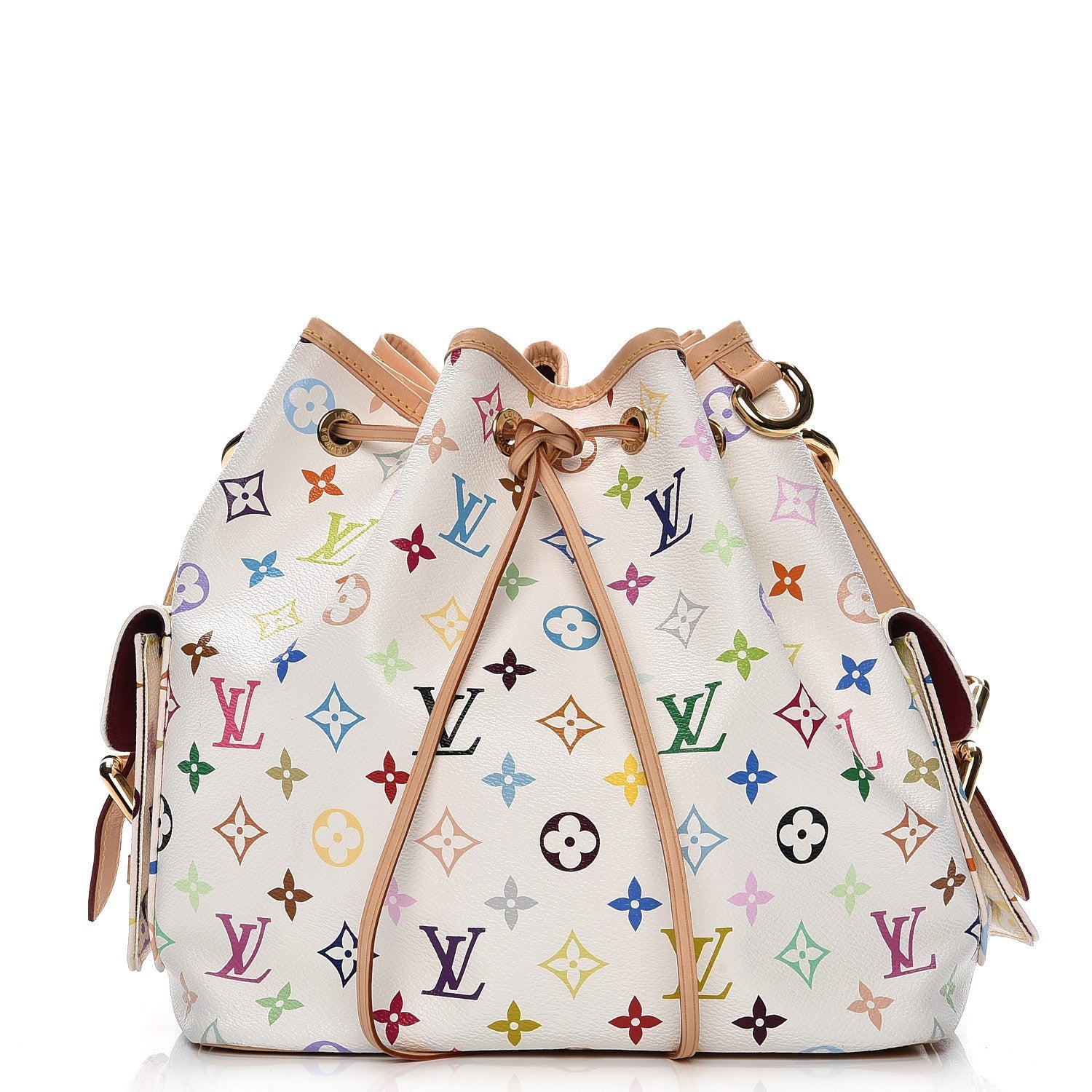 Louis Vuitton Monogram Multicolor Petit Noe White 1 of 11