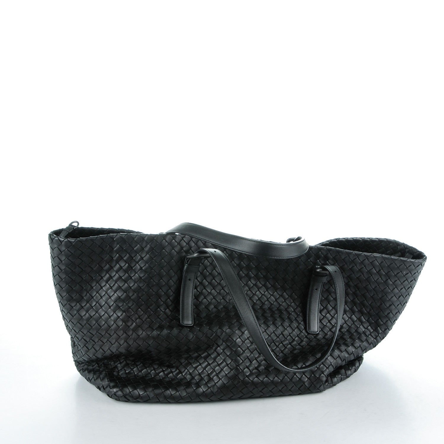 Bottega Veneta Nappa Intrecciato Large Seamless Tote Nero Black 10 of 10
