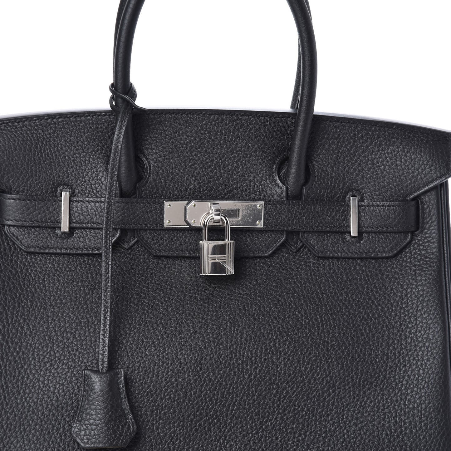 Togo Horseshoe Birkin 30 Black Etoupe