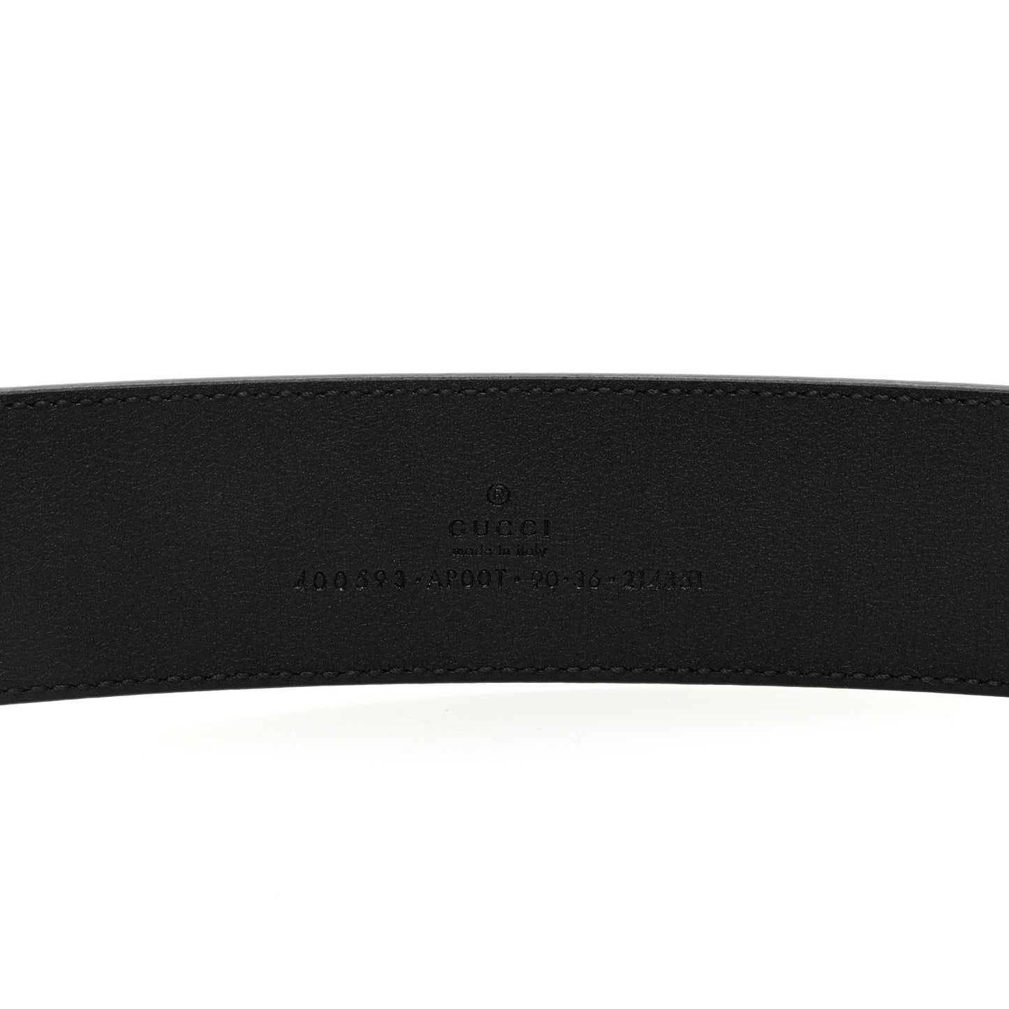 Calfskin Double G 40mm Belt 90 36 Black