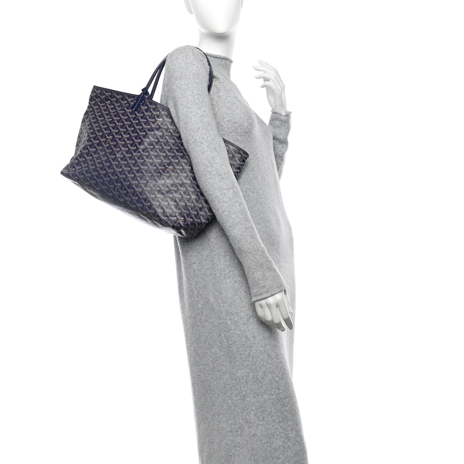 Goyard Goyardine Saint Louis PM Navy 2 of 16