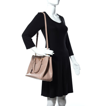 Prada Saffiano Medium Galleria Double Zip Tote Cammeo 2 of 8