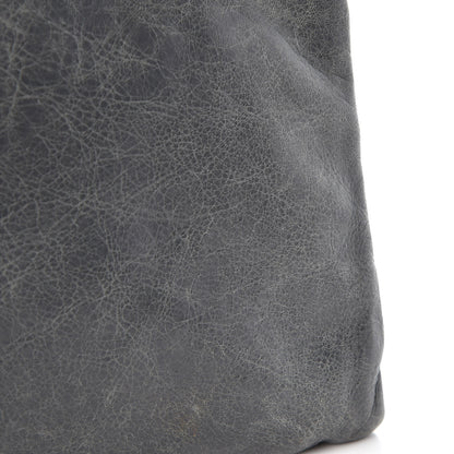 Balenciaga Agneau Giant 12 Rose Gold Hardware Envelope Clutch Gris Tarmac 9 of 11