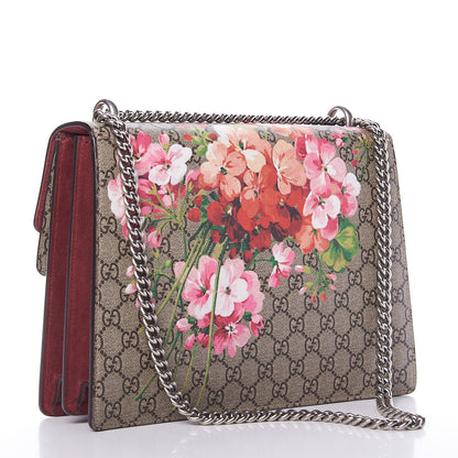 Gucci GG Supreme Monogram Blooms Medium Dionysus Shoulder Bag Beige Multicolor Dry Rose 2 of 9