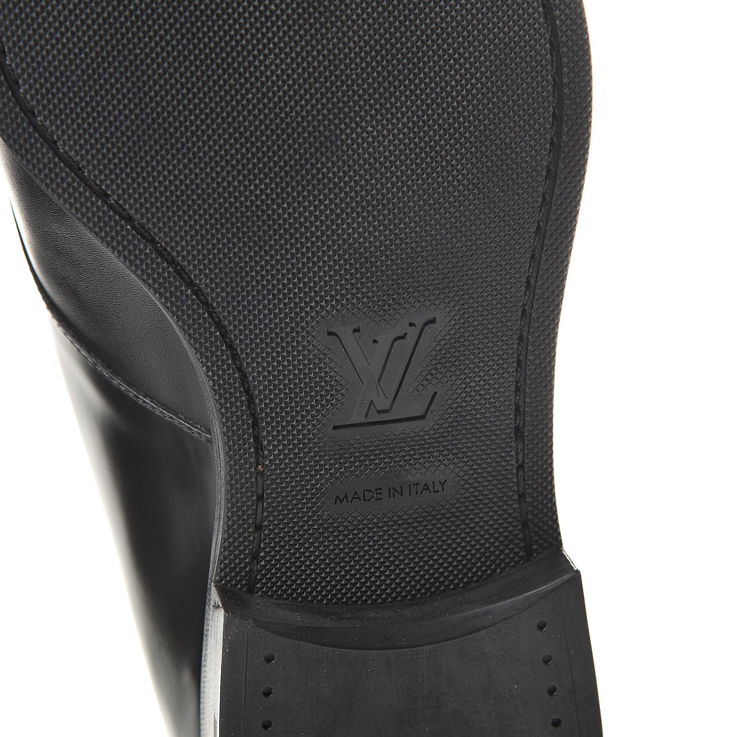 Louis Vuitton Calfskin Mens Uniforme Derby Relax 7 Black 6 of 10