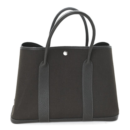 Hermes Toile H Negonda Garden Party Tote 36 MM Vert Mangrove 1 of 9
