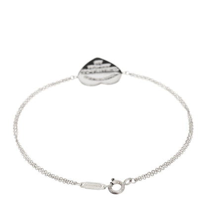 Tiffany Sterling Silver Return To Tiffany Heart Tag Chain Bracelet 2 of 3