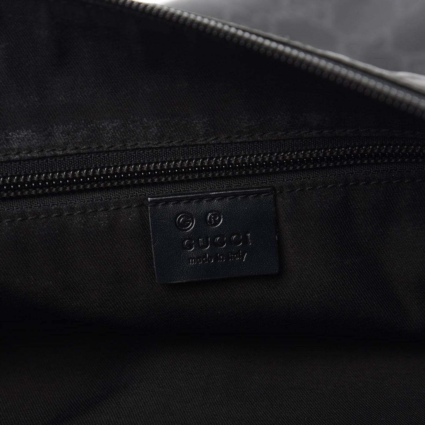 Nylon Monogram Messenger Black