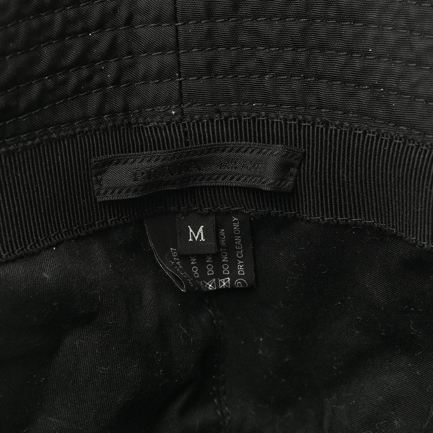 Nylon Bucket Hat M Black