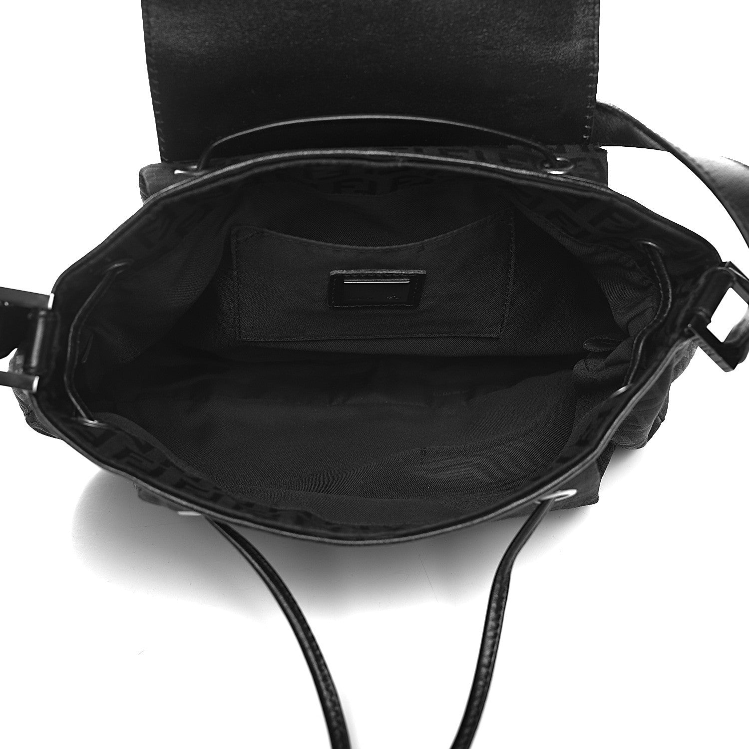 Fendi Zucchino Baguette Black 5 of 16