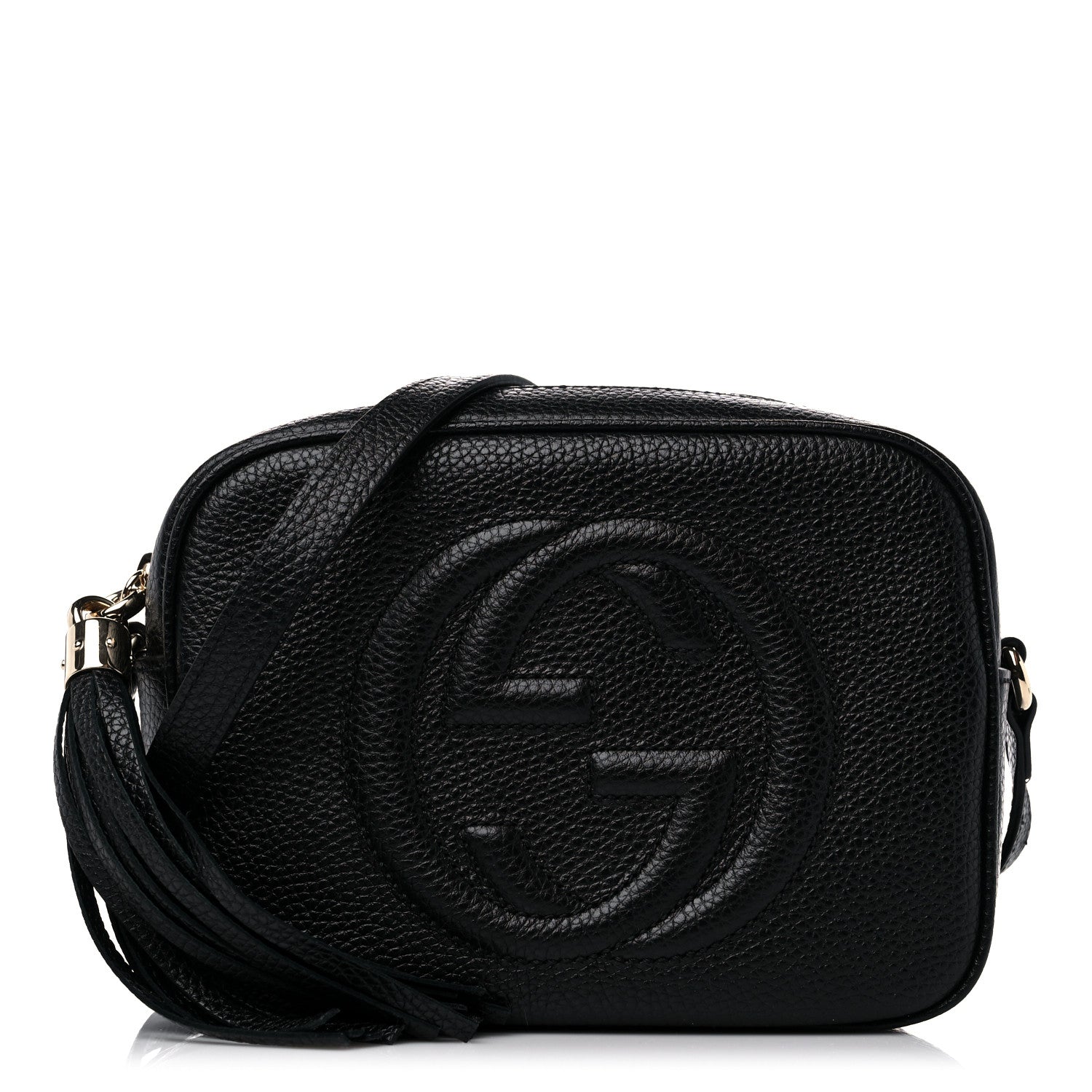 Gucci Pebbled Calfskin Small Soho Disco Bag Black 1 of 10