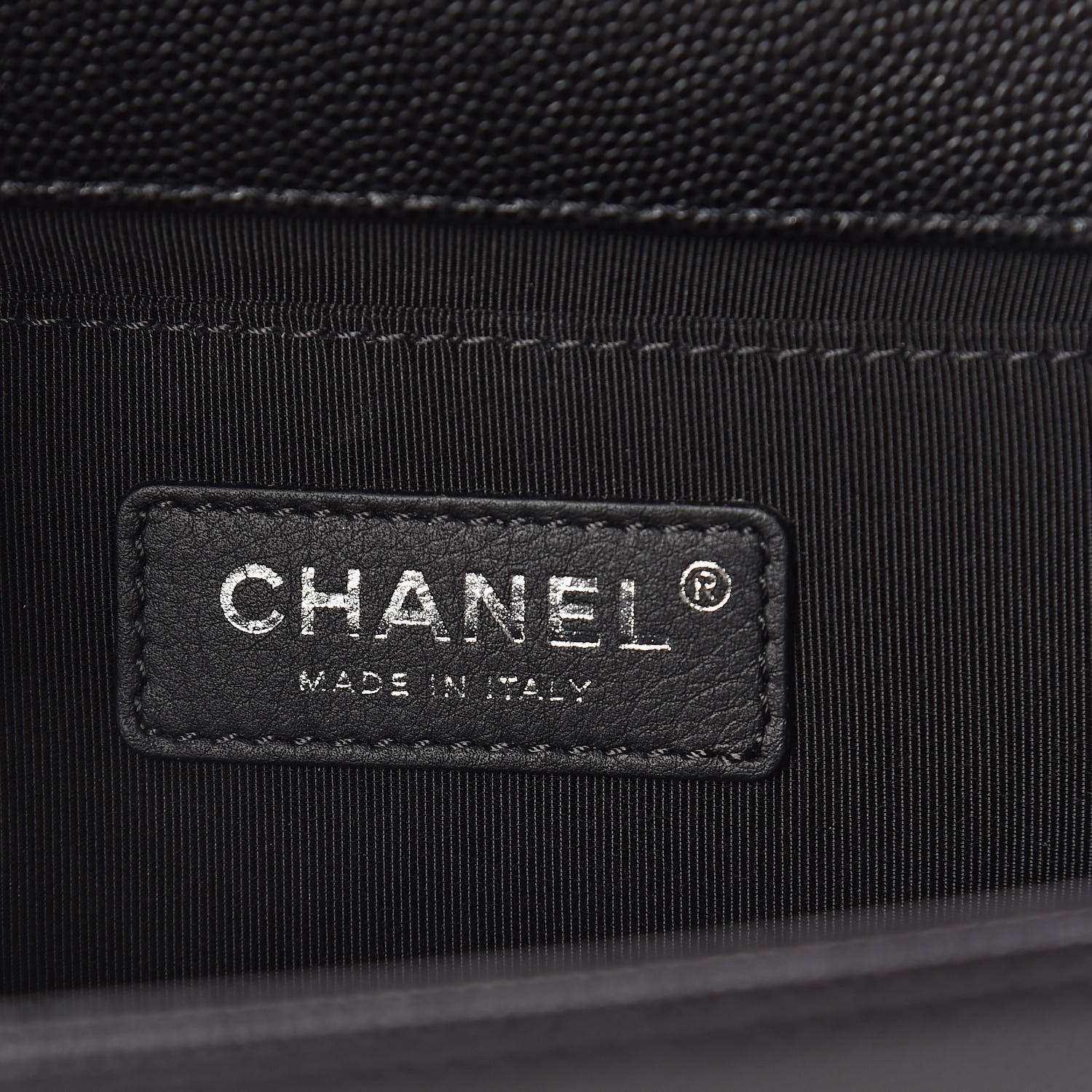 Chanel Caviar Quilted Medium Boy Flap Black 6 of 10