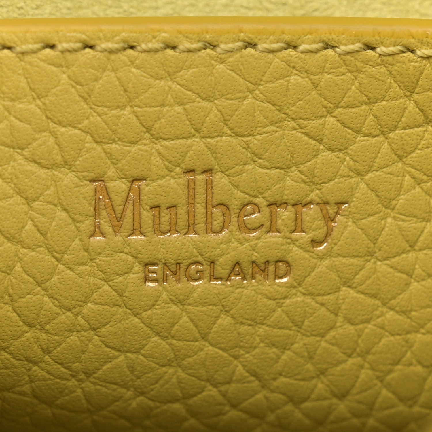 Mulberry Heavy Grain Mini Alexa Meadow Green 6 of 10