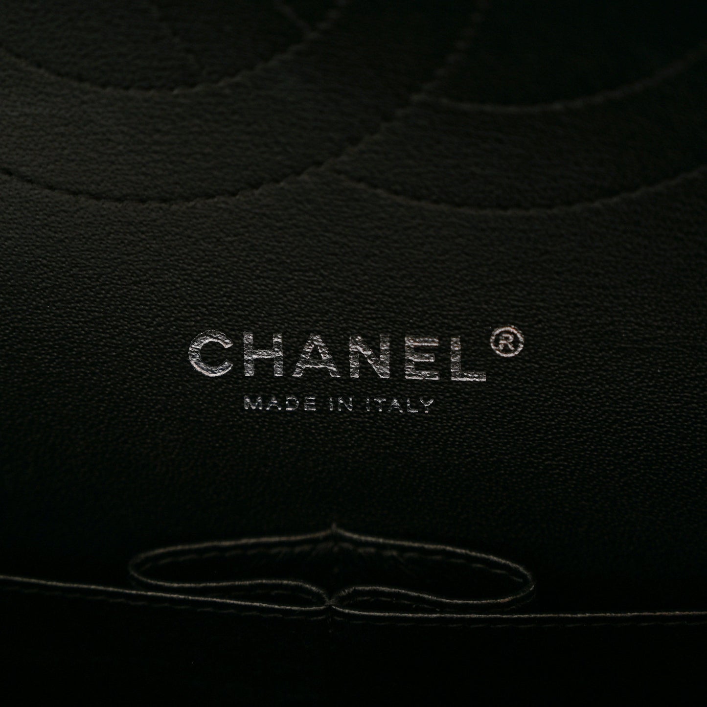 Lambskin Quilted Jumbo Double Flap So Black
