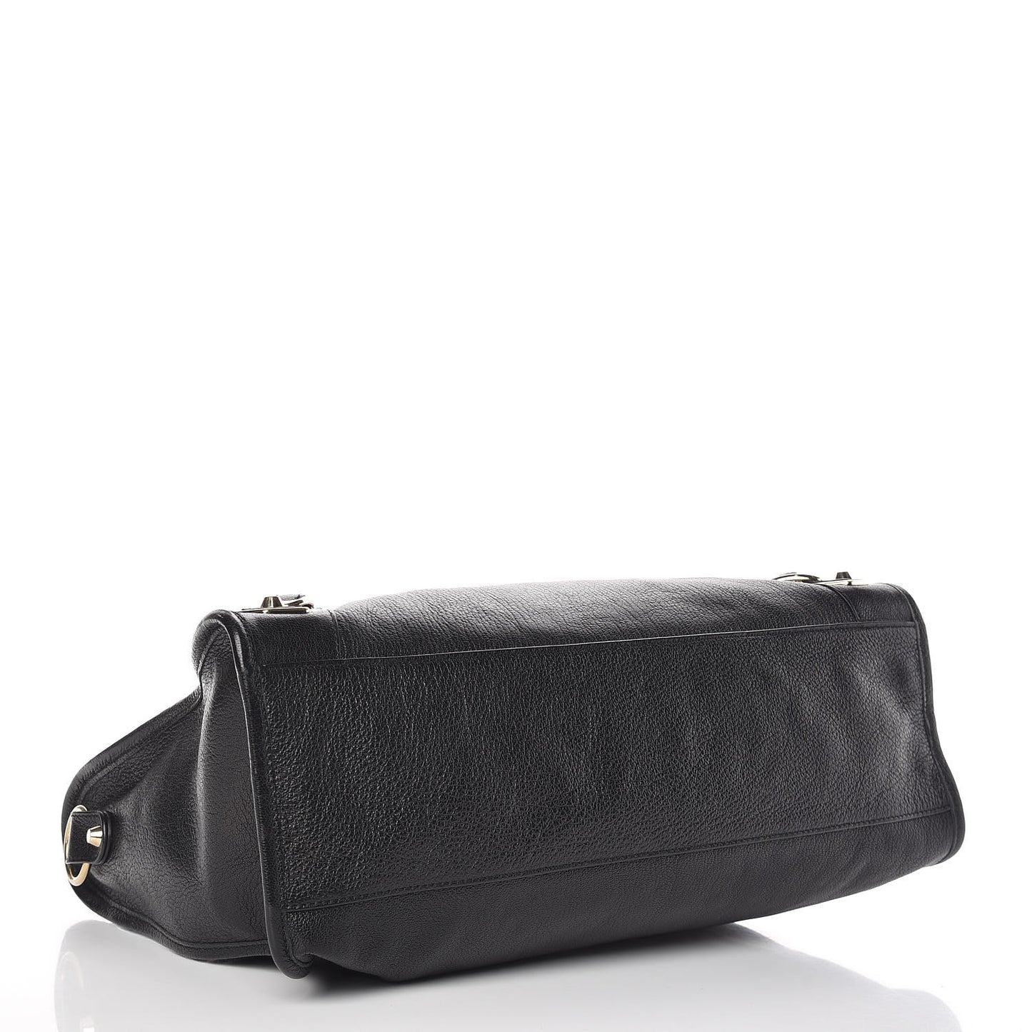 Chevre Gold Metallic Edge Hardware City Black