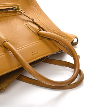 Celine Supple Calfskin Medium Phantom Luggage Curry 14 of 14