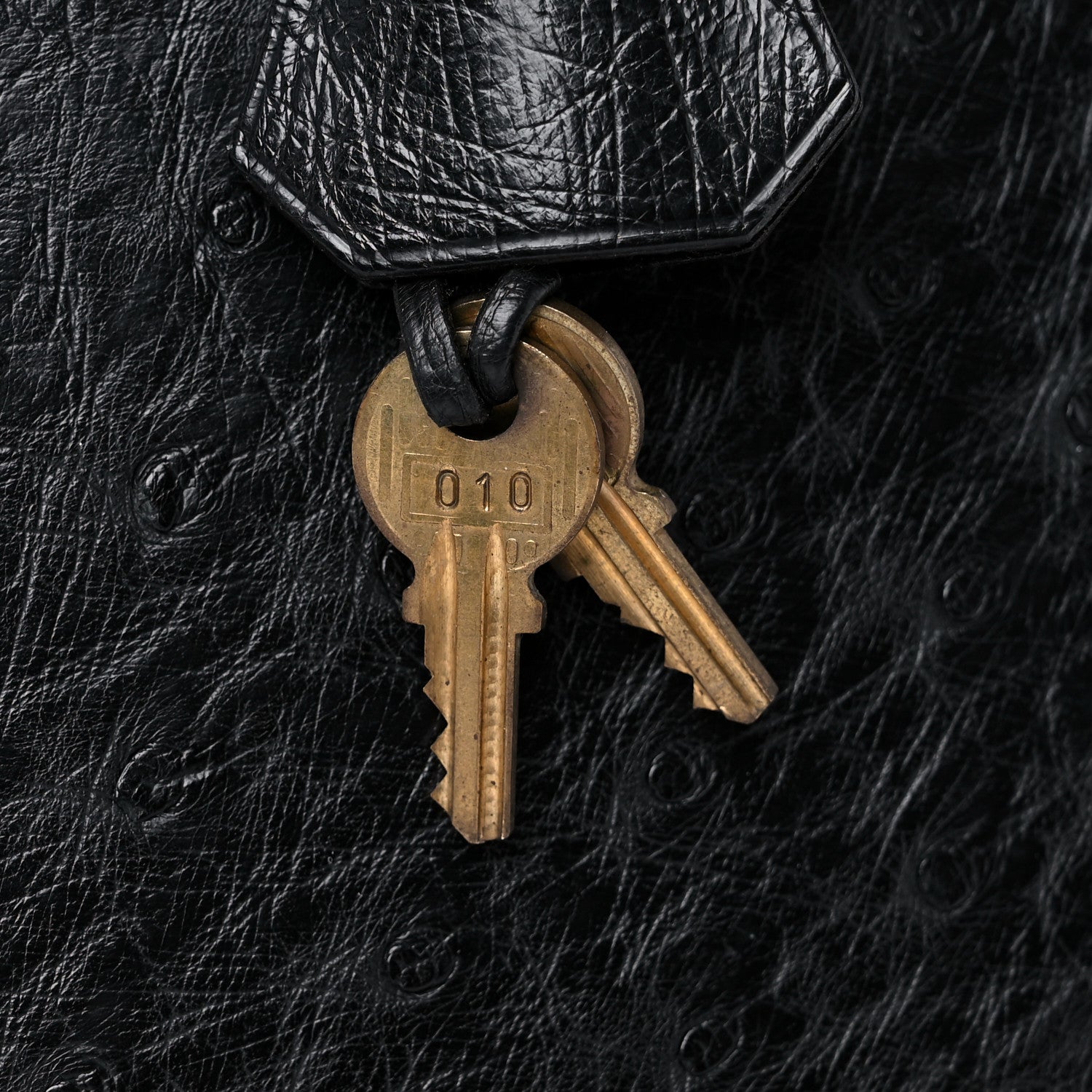 Hermes Ostrich Kelly Sellier 32 Black 24 of 24