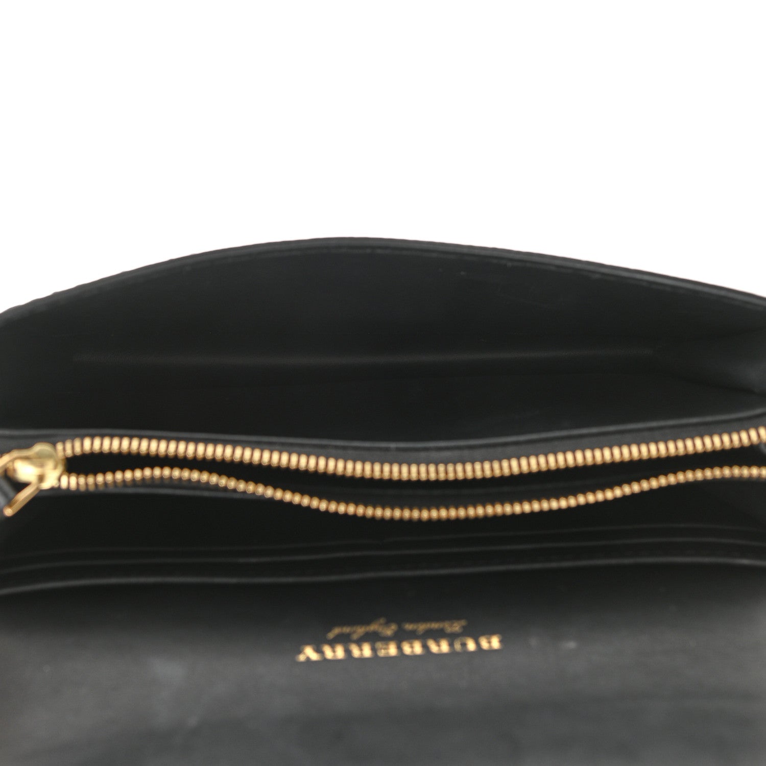 Burberry House Check Bridle Calfskin Small Madison Buckle Bag Black 6 of 11