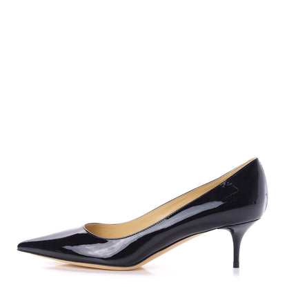 Jimmy Choo Patent Romy 60 Pumps 38 Black 1 of 7