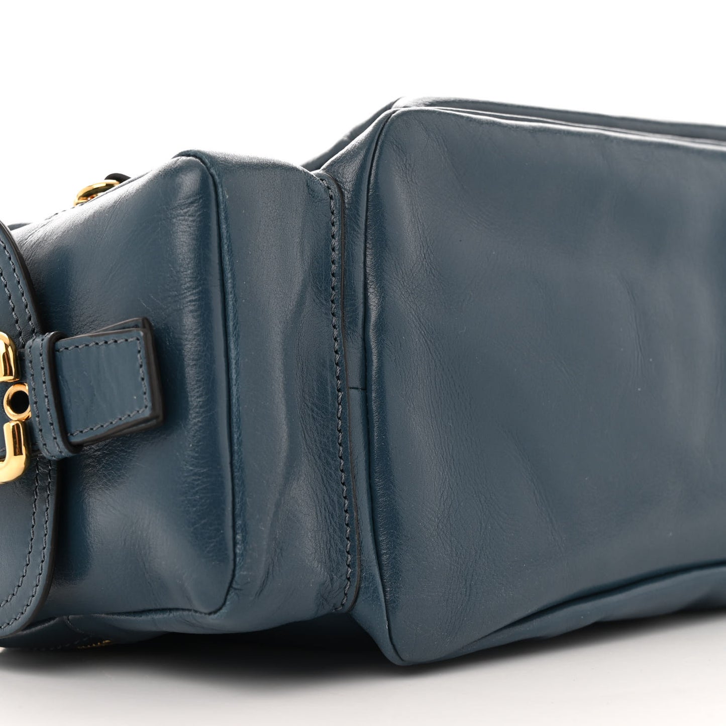 Shiny Buffalo Medium Double Carry Camera Bag Tapestry Blue