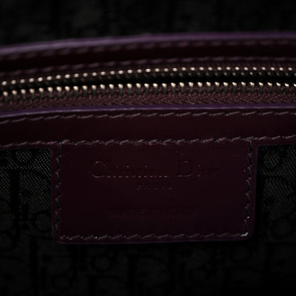 Christian Dior Patent Cannage Large Lady Dior Violet Purple 6 of 10