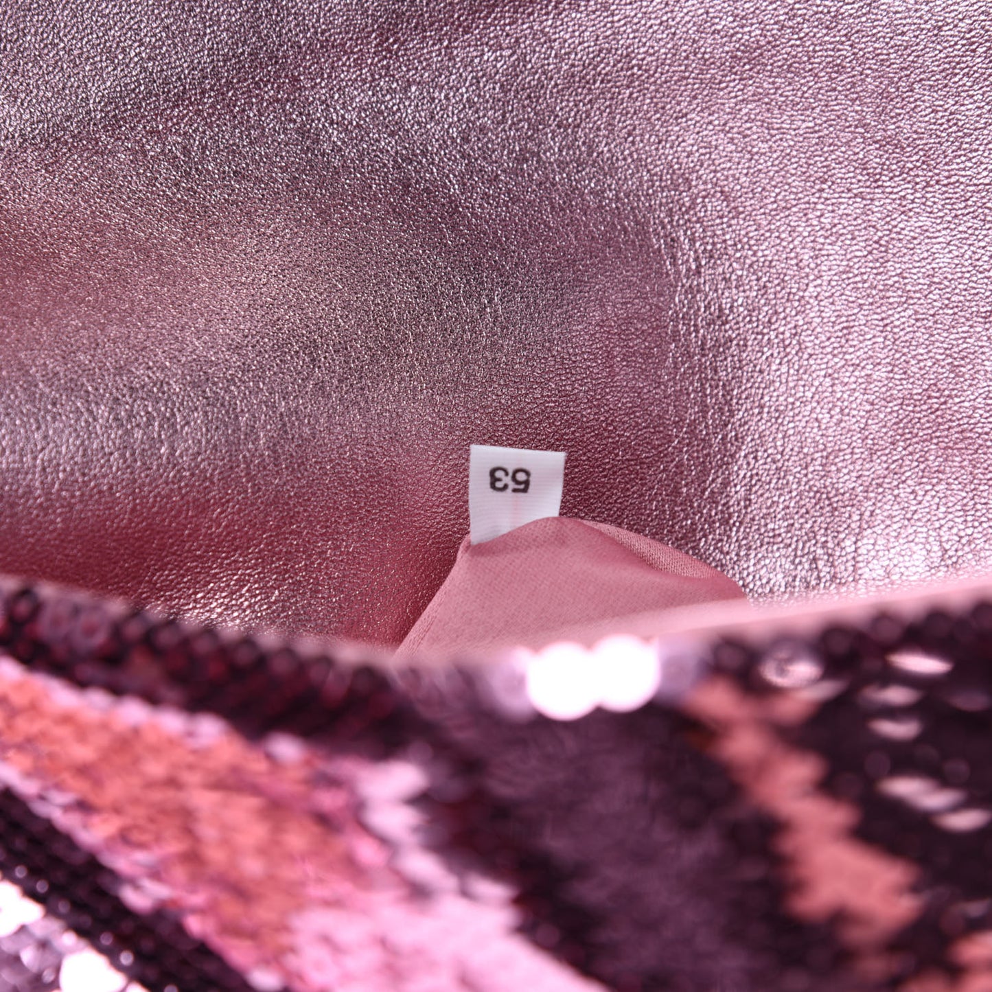 Paillettes Sequin Flap Rosa