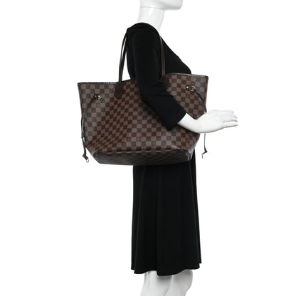 Louis Vuitton Damier Ebene Neverfull MM 2 of 10