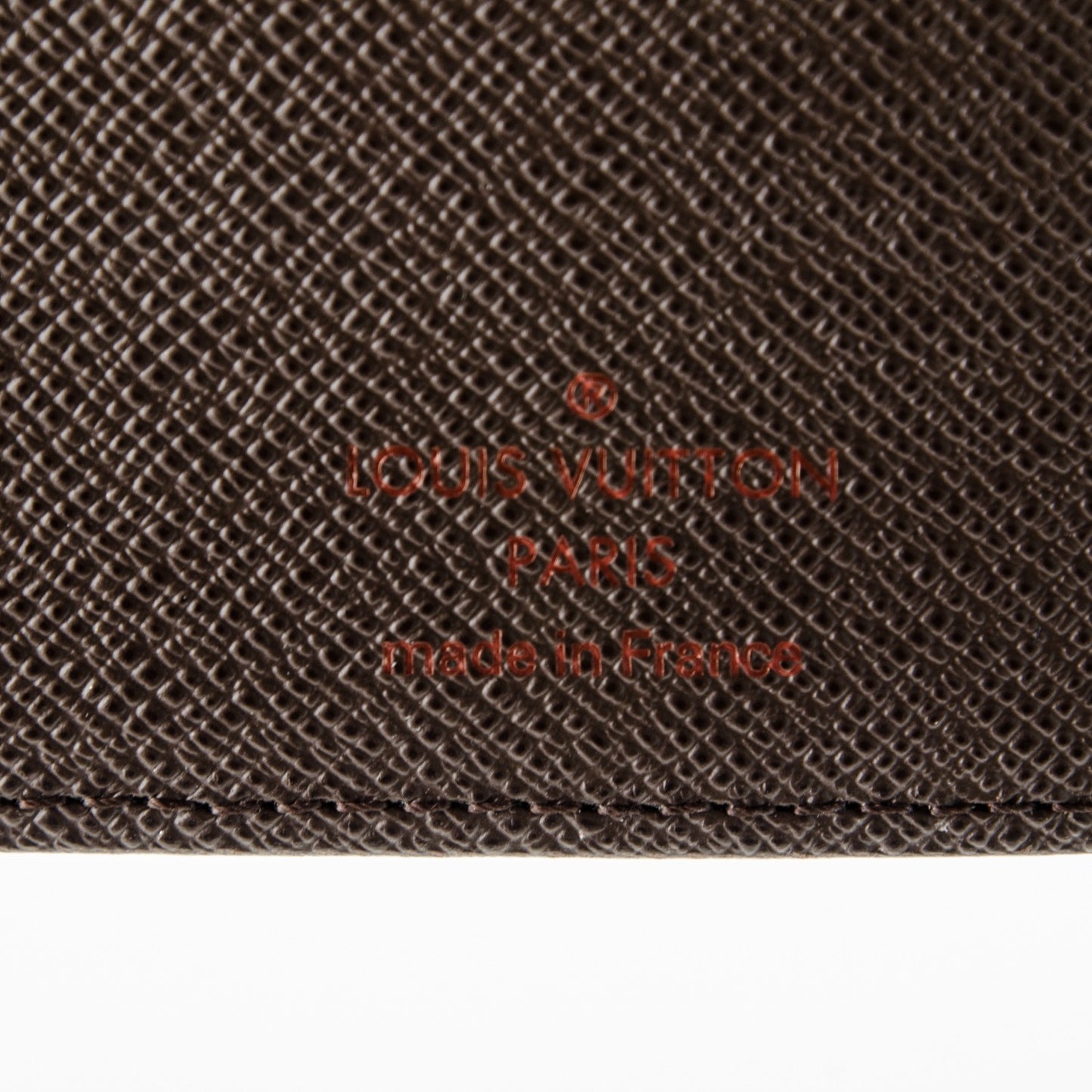 Damier Ebene Medium Ring Agenda Cover
