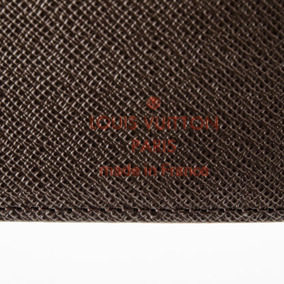 Louis Vuitton Damier Ebene Medium Ring Agenda Cover 6 of 7