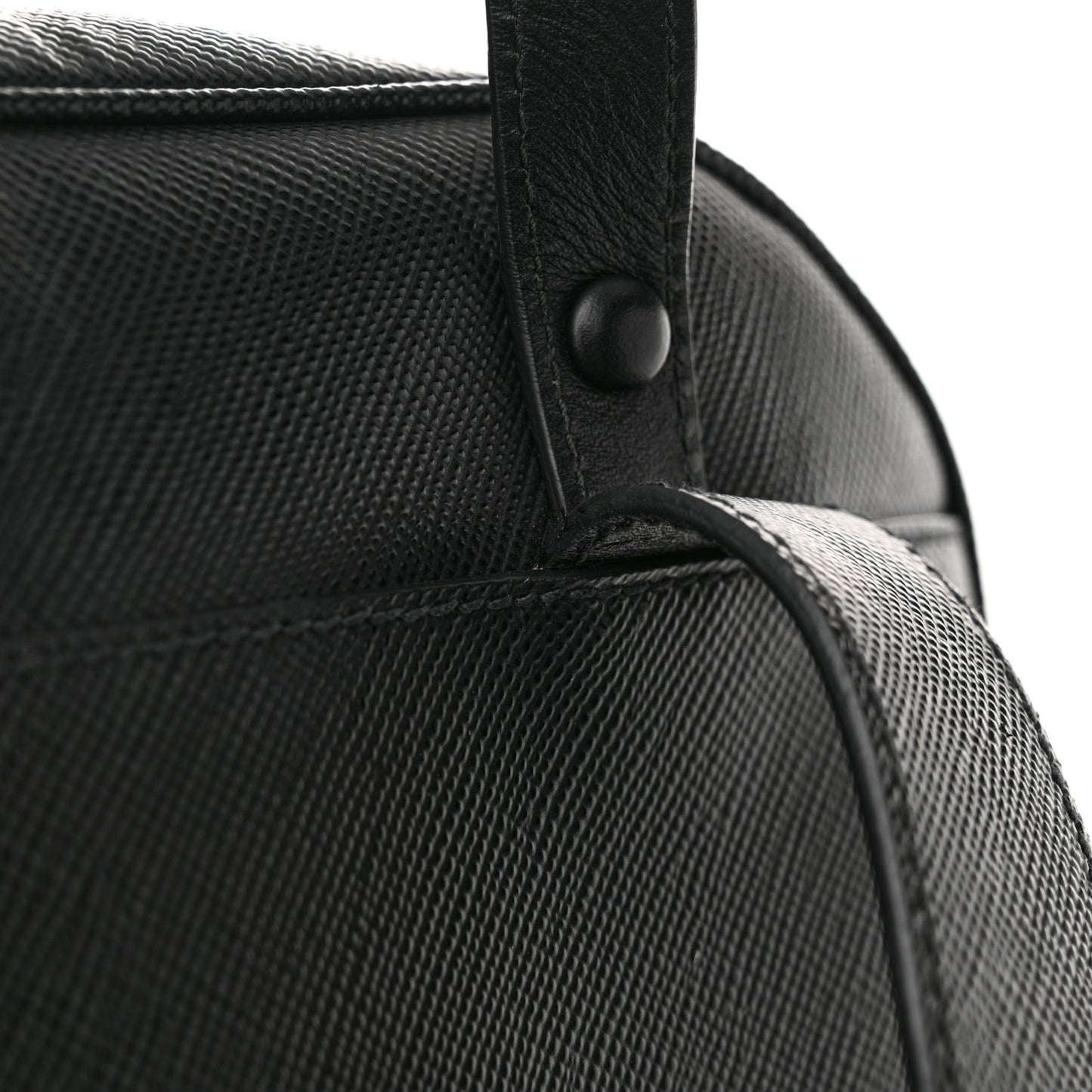 Saffiano Backpack Black