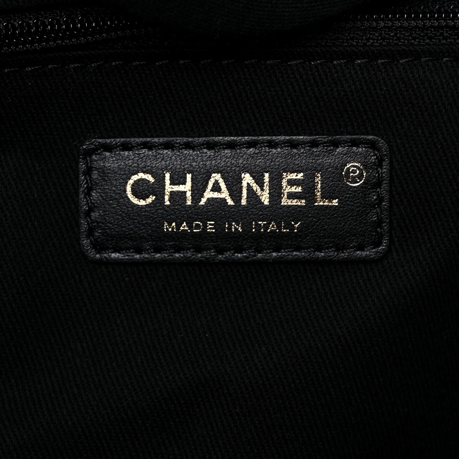 Chanel Canvas Medium Deauville Tote Black 9 of 11