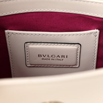 Bulgari Calfskin Serpenti Forever Shoulder Bag White 6 of 12