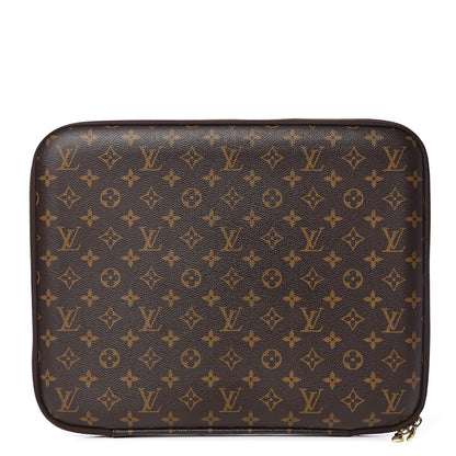 Louis Vuitton Monogram 15 Inch Laptop Sleeve 1 of 12
